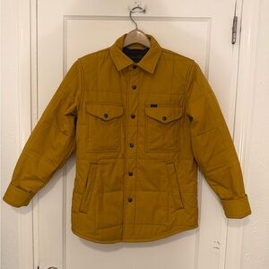 Men's Mustard Quilted Jacket